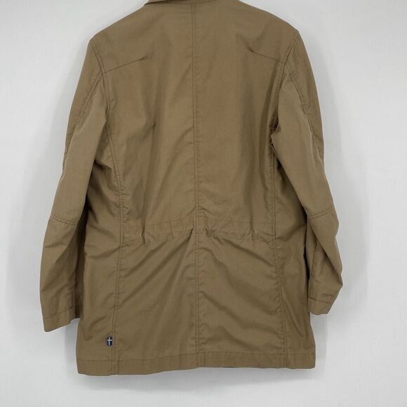 Fjallraven Travel Blazer G-1000 Cotton Utility Field Jacket Pockets  Tan Small - Picture 12 of 16